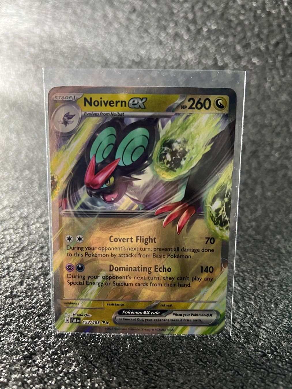 Pokémon Carte collezionabili: Pokémon Paldea Evolved - Noiverne eX 153/193 – Nuovo (secondo la descrizione) da Birmensdorf ZH venduto da Swiss-_-Collector