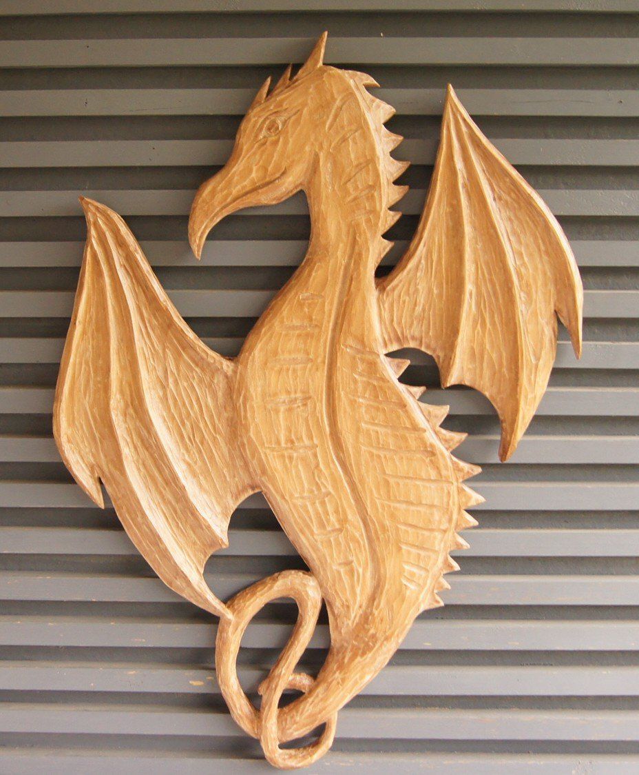 Statuette: Geschnitzter Drache  – Nuovo (secondo la descrizione) da Fribourg venduto da erw_68dx 1