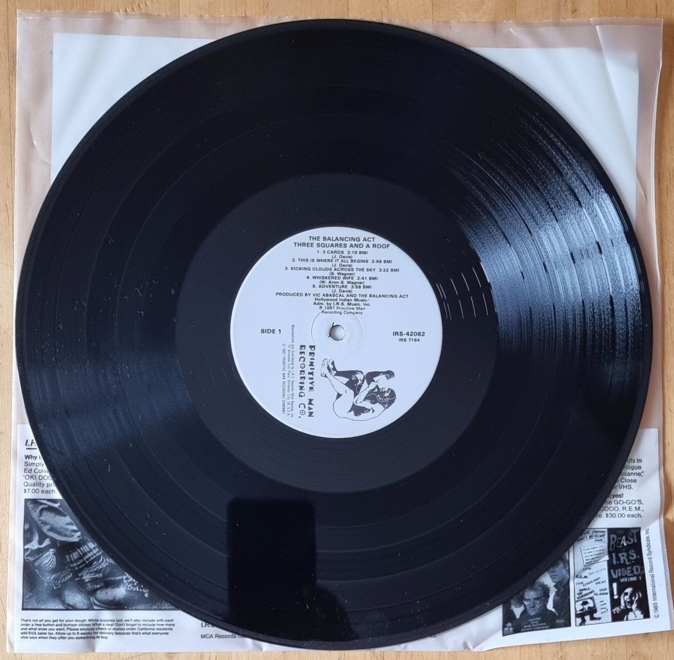 Dischi in vinile: LP The Balancing Act "Three Squares And A Roof" (USA 1987)* – Nuovo (secondo la descrizione) da Luzern venduto da Frizzz 2
