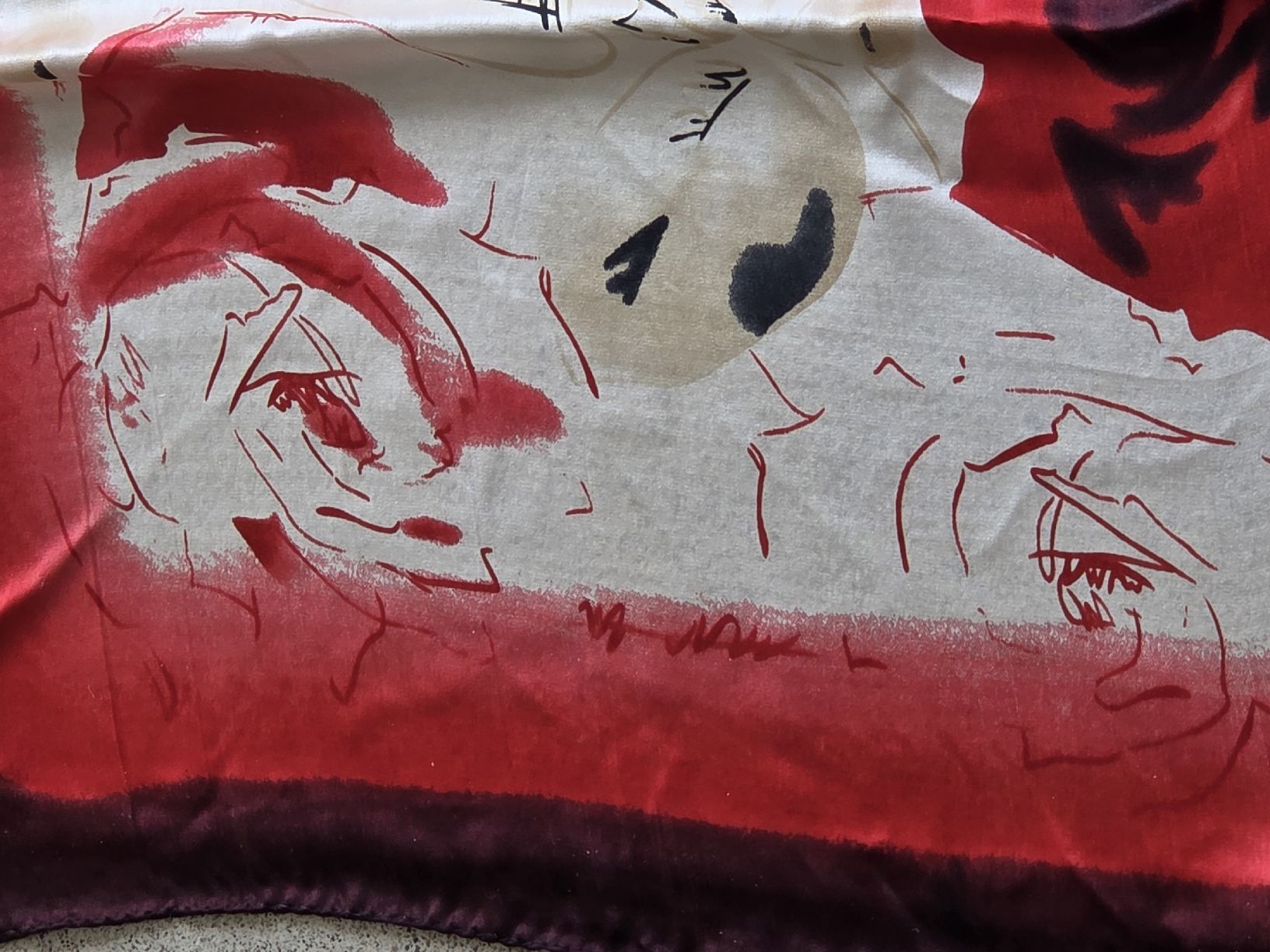 Foulard & Sciarpe: Seidenfoulard, 86 x 86 cm – Nuovo (secondo la descrizione) da Frauenfeld venduto da Schenken-mit-Herz 2