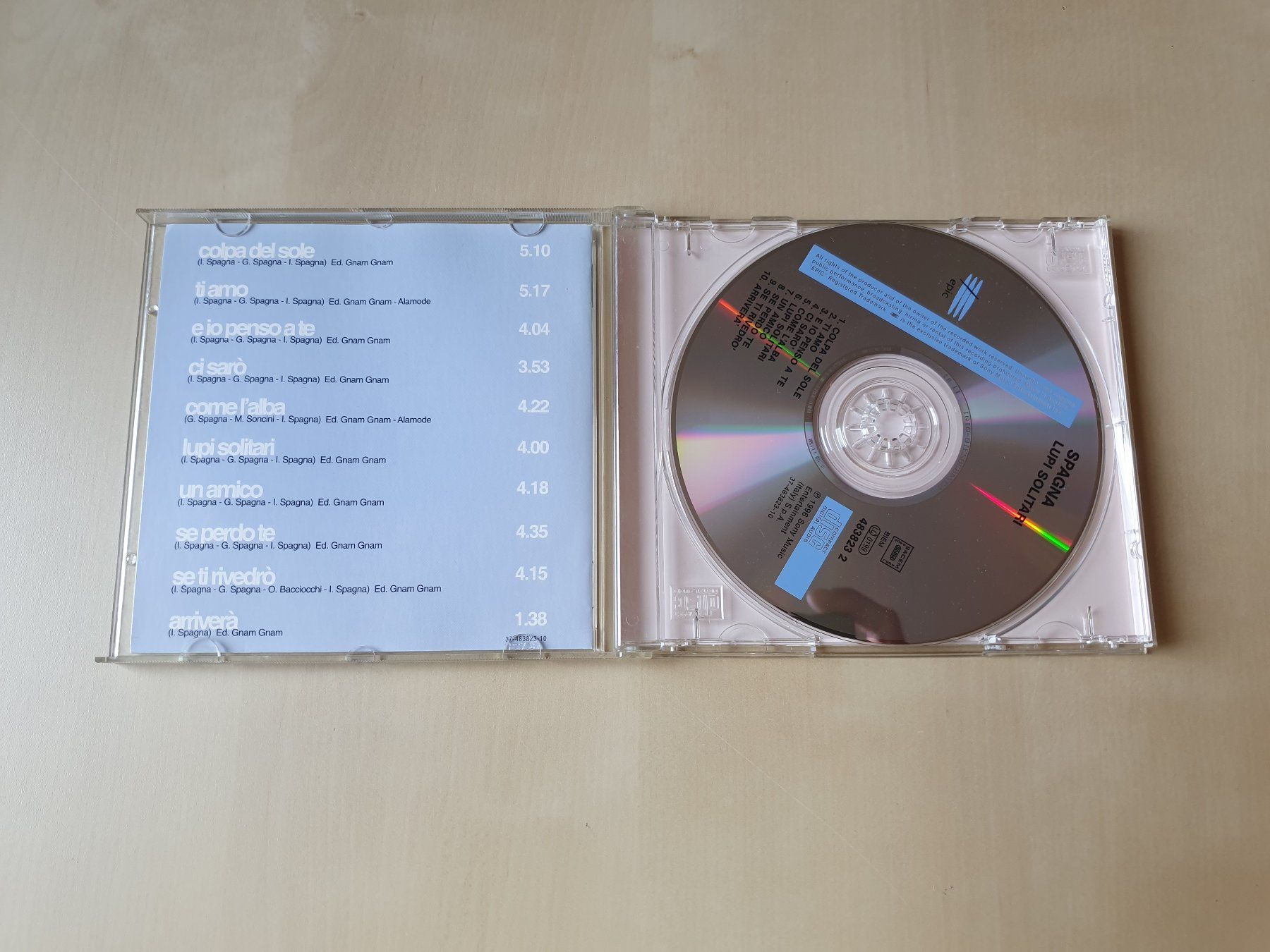 CDs: Spagna lupi solitari – Gebraucht aus Stansstad von collectorsshop 2