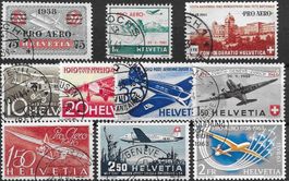 LOT ab 1938 AERO / SR Flugpost-Marken o tadellos Top ab 1.-