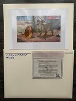 Limitierte Original Ink-Cel von Disney "Lady and the Tramp"