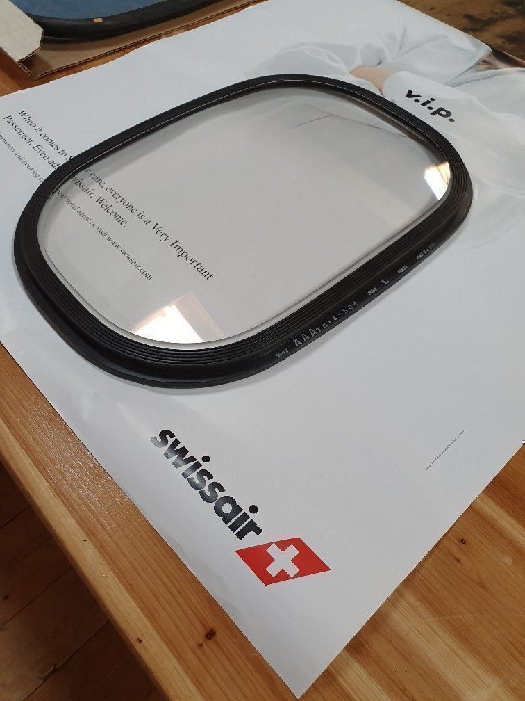 Finestre: Swissair MD-11 Fenster/ Window – Nuovo e nell'imballaggio originale da Glattfelden venduto da hbct 3