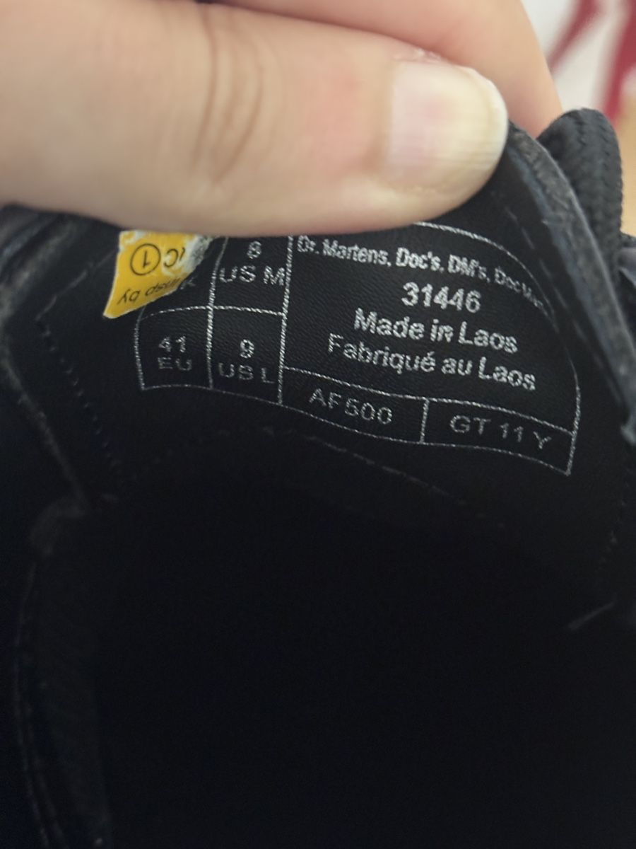 Dr. Martens Scarpe da uomo: DR. MARTENS PLATEAU SCHNÜRSCHUHE – Nuovo (secondo la descrizione) da Kehrsatz venduto da luc_vs5c 4