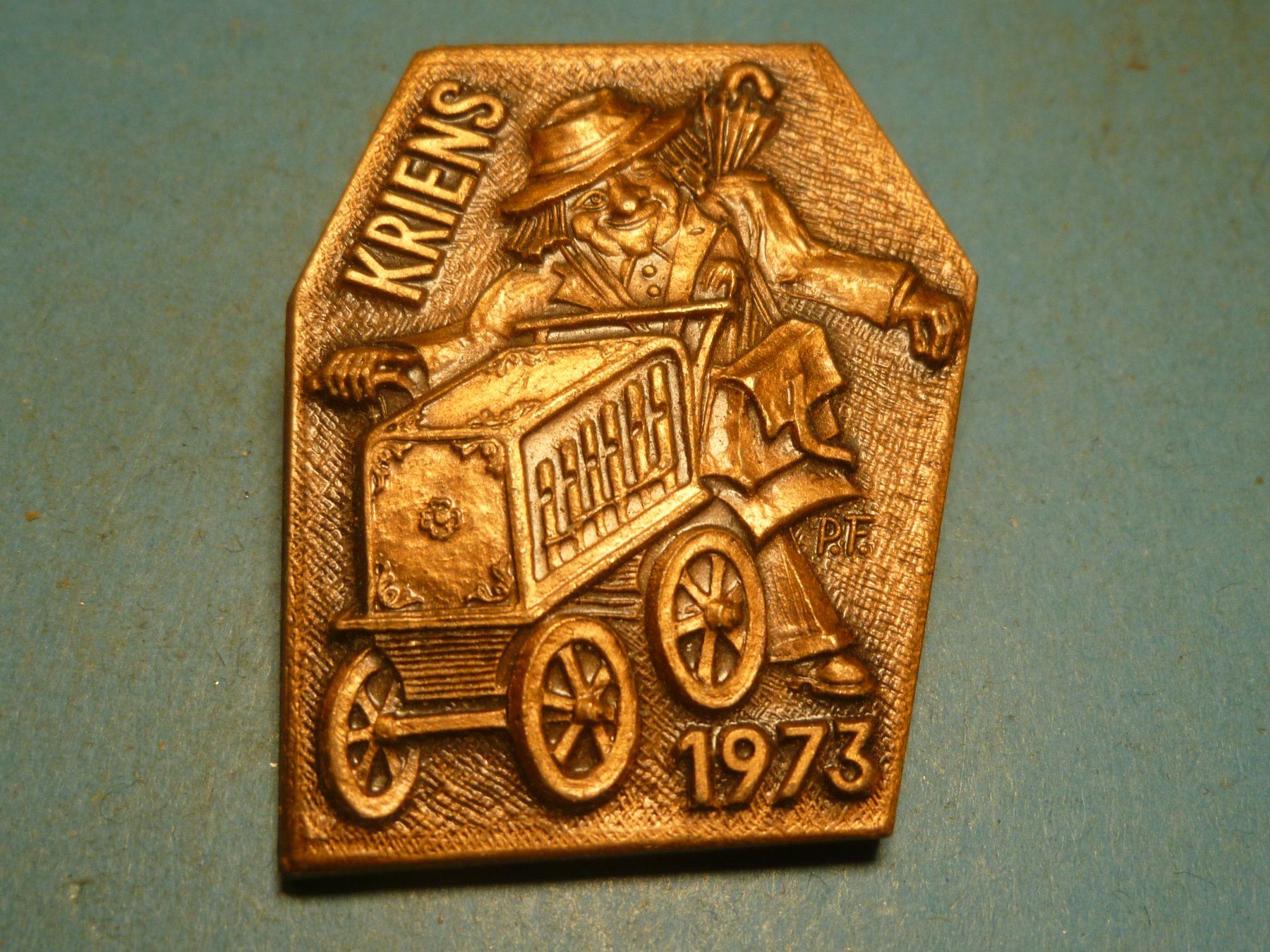 Placchette & Badge: KRIENS 1973 BRONZE – Usato da Ried (Muotathal) venduto da Mandarin02