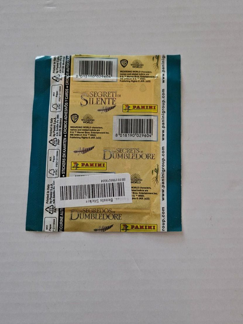Panini Carte collezionabili: Dumbledore Sticker Panini Phantastische Tierwesen – Nuovo e nell'imballaggio originale da Illnau venduto da Sibello 1