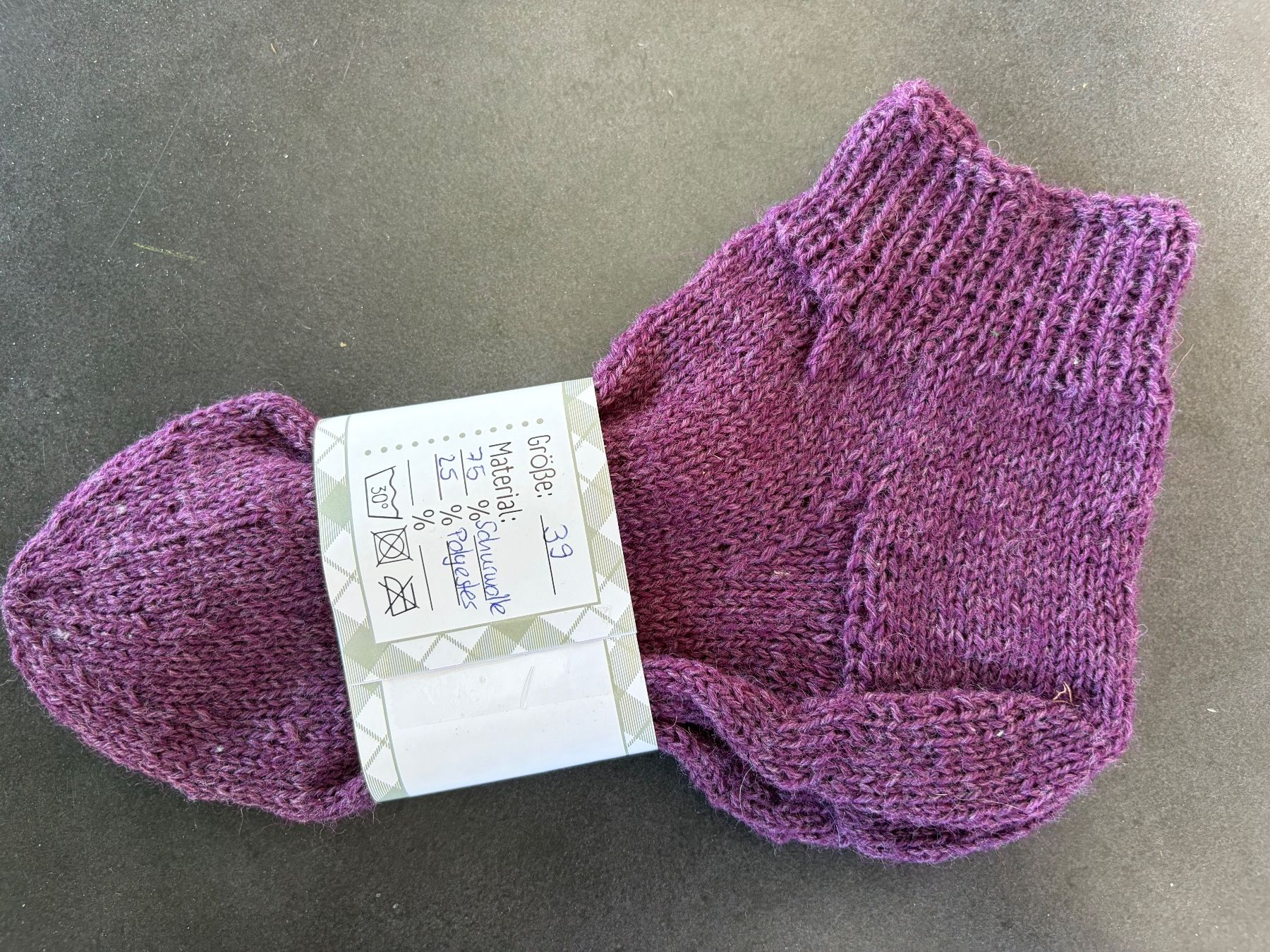 Socken: Socken selbstgestrickt – Neu (gemäss Beschreibung) aus Obergösgen von Andre118 1