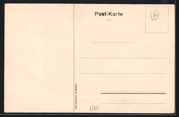 Ansichtskarten: Interlaken, Ferien-, Erholungsheim Abend – Gebraucht aus Berlin von bartko-reher 1