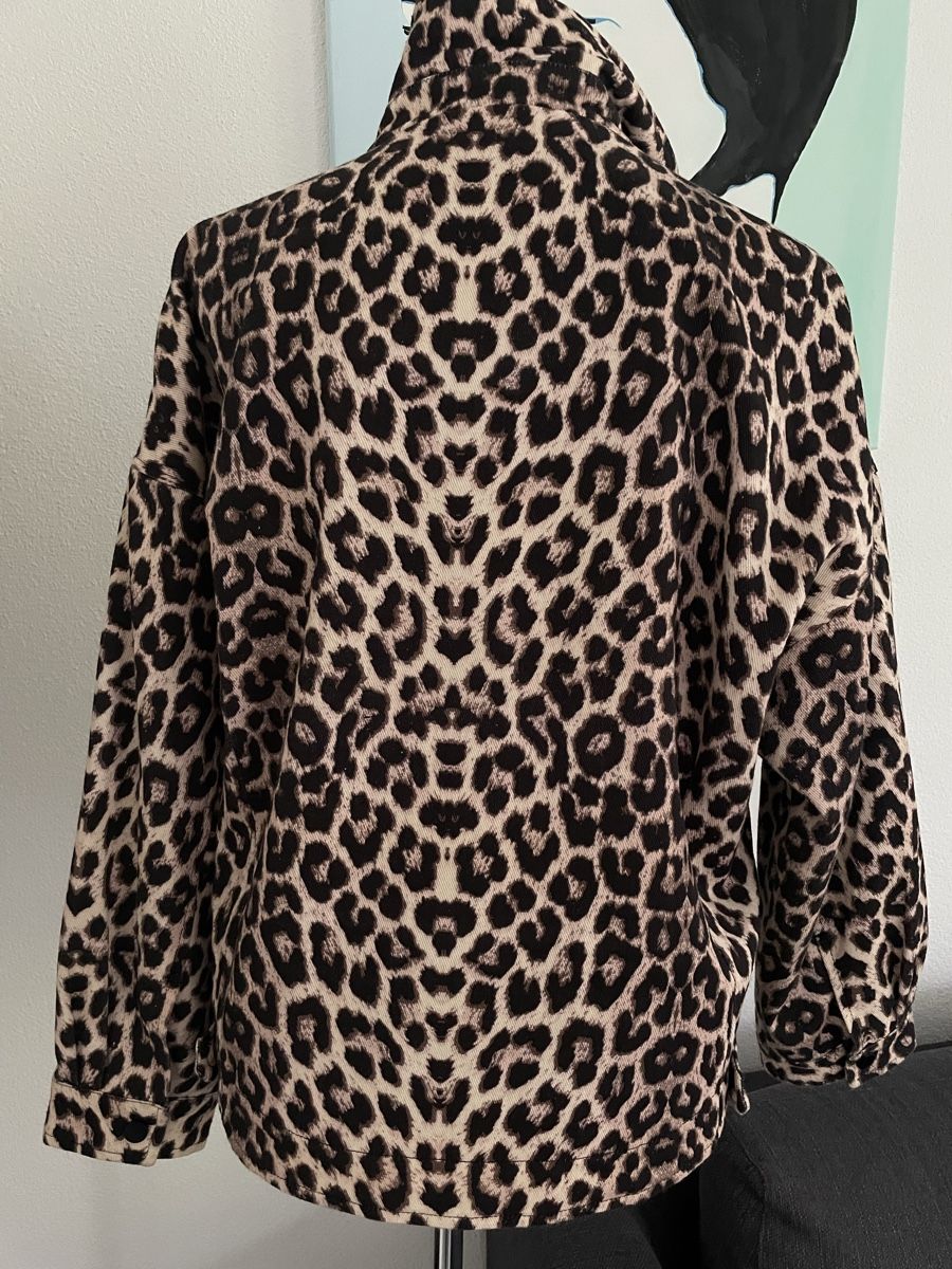 Giacche: Jacke mit Leo-Print, 1Size – Nuovo (secondo la descrizione) da Frauenfeld venduto da annstella95 3