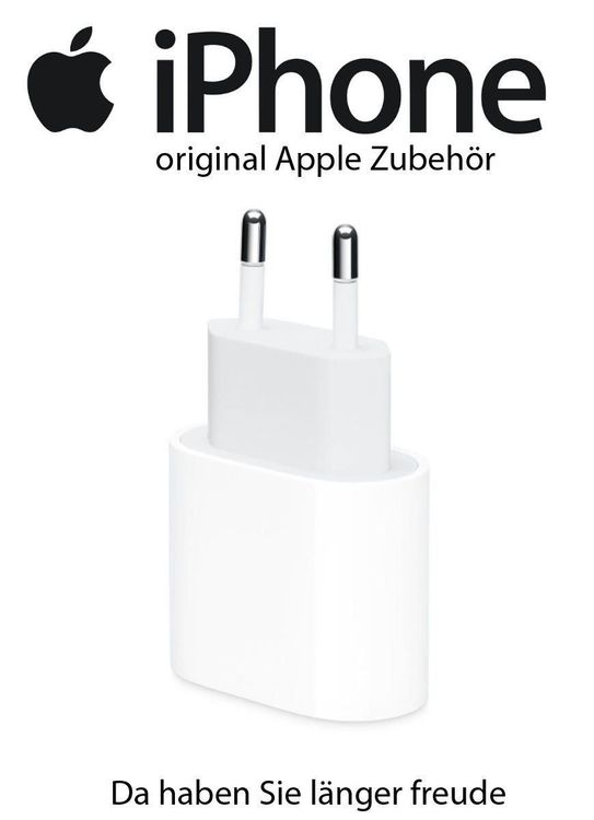 Original Apple iPhone 14 / 13 / 12 Power Adapter 20W USB‑C Kaufen auf