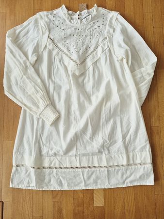 Sommerkleid Grösse XS, Baumwolle-Leinen