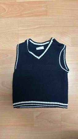 Kinder Strickweste dunkelblau Grösse 92 wie neu