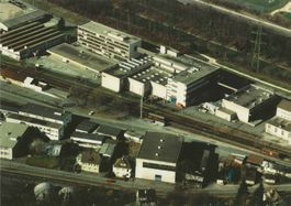 Luftaufnahme Bahnhof Münchenstein