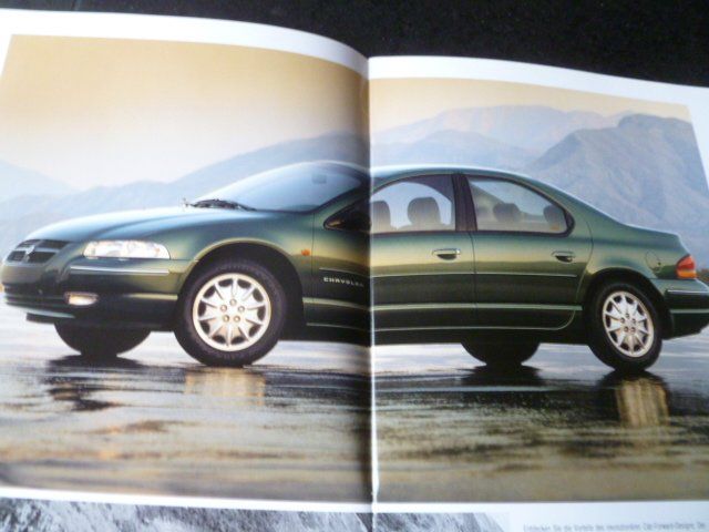 Chrysler Documenti: Chrysler Stratus Prospekt 1995 – Usato da Zofingen venduto da sosalinos01 1