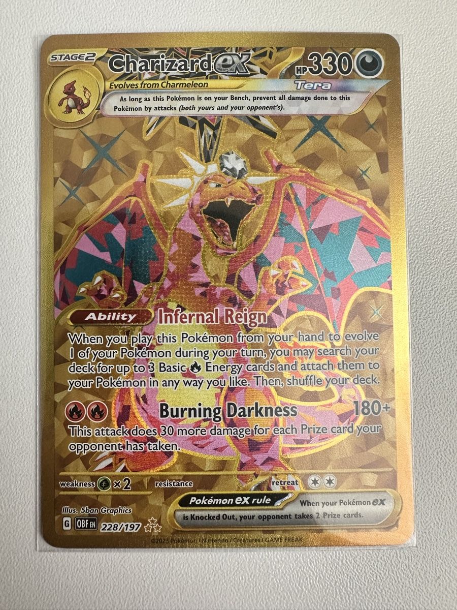 Pokémon Carte collezionabili: Pokemonkarte Charizard Ex 228/197 en – Nuovo (secondo la descrizione) da Sirnach venduto da Bexxquisite