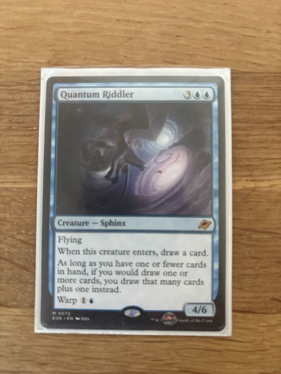Magic The Gathering Sammelbilder & Trading cards: Quantum Riddler - ENG - Near Mint – Gebraucht aus Winterthur von Lift