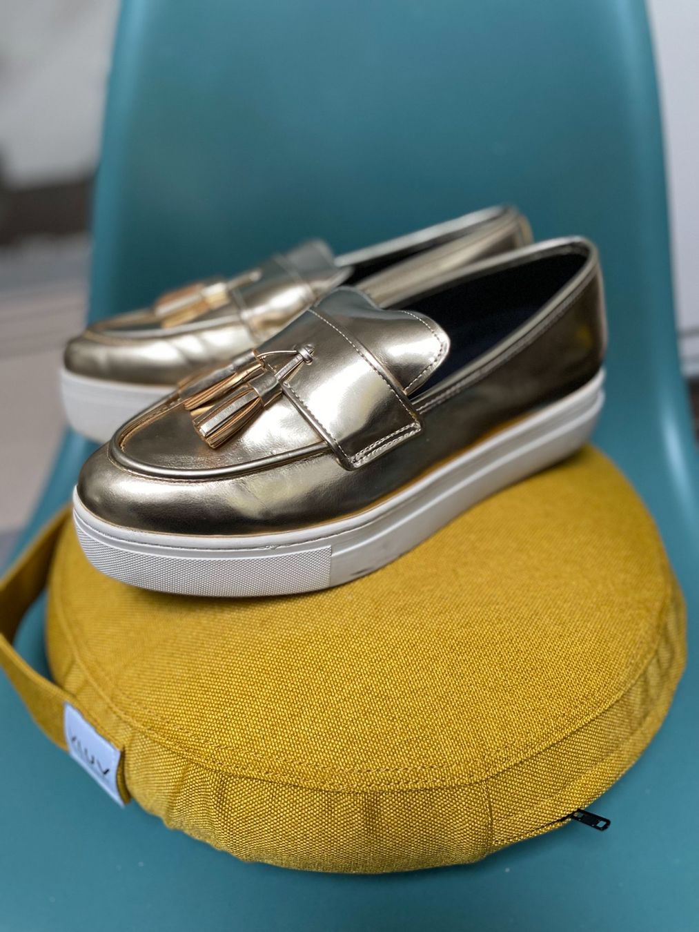 Aldo Scarpe da donna: Goldige Halb-/Plateauschuhe Gr 41 – Usato da Thalwil venduto da Alice015 2