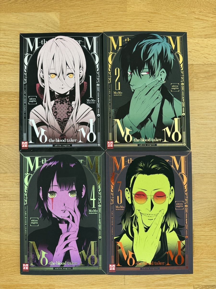 Comics: Momo The Blood Taker: Band 1-4 – Neu (gemäss Beschreibung) aus Oftringen von faXse