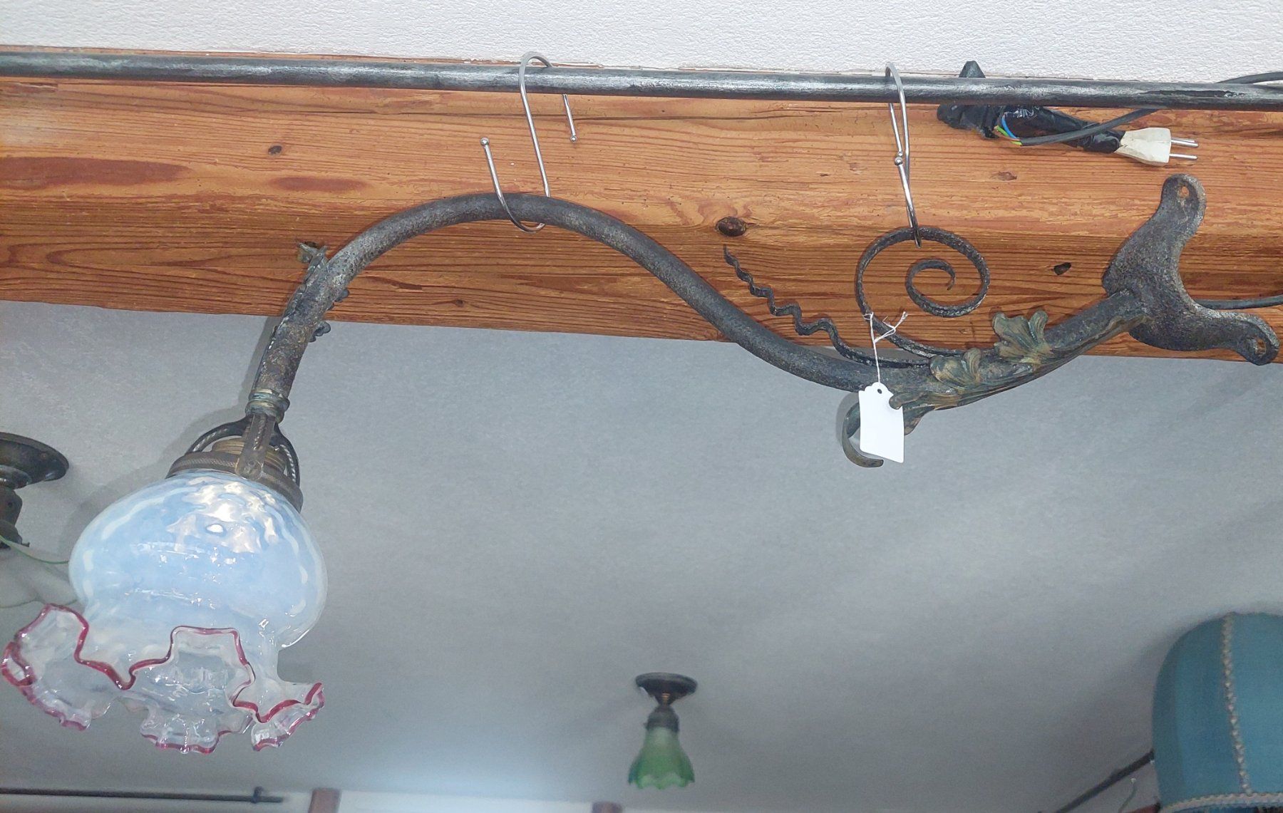Lampade: Antike Schwanenhals Lampe, neu verdrahtet – Usato da Siblingen venduto da rantiques 1