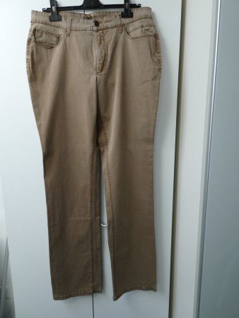 Jeans von MAC Jeans «Melanie» hellbraun, Gr. 44 / Länge 36