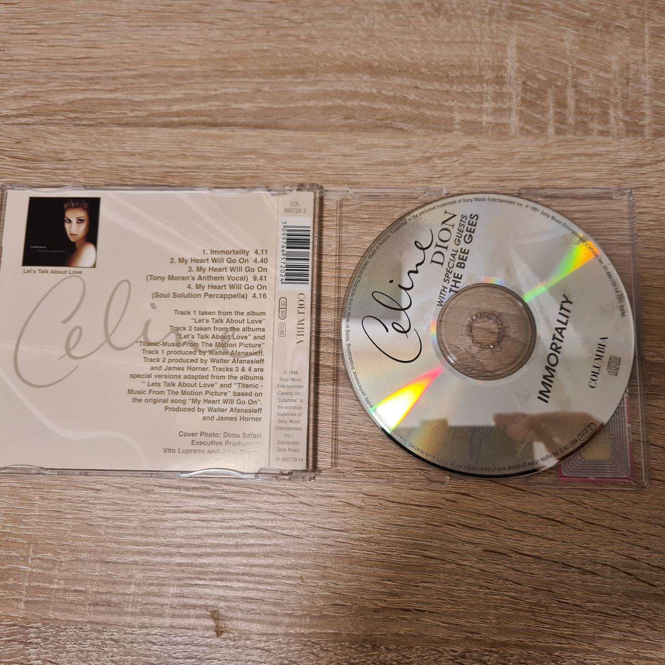 CD: Celine Dion - Immortality CD Single Top Zustand – Usato da Liestal venduto da tower01 1