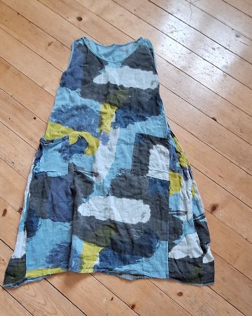 Leinenkleid Gr. XL für den Sommer