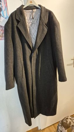 Mantel dunkelgrau Gr. L/XL