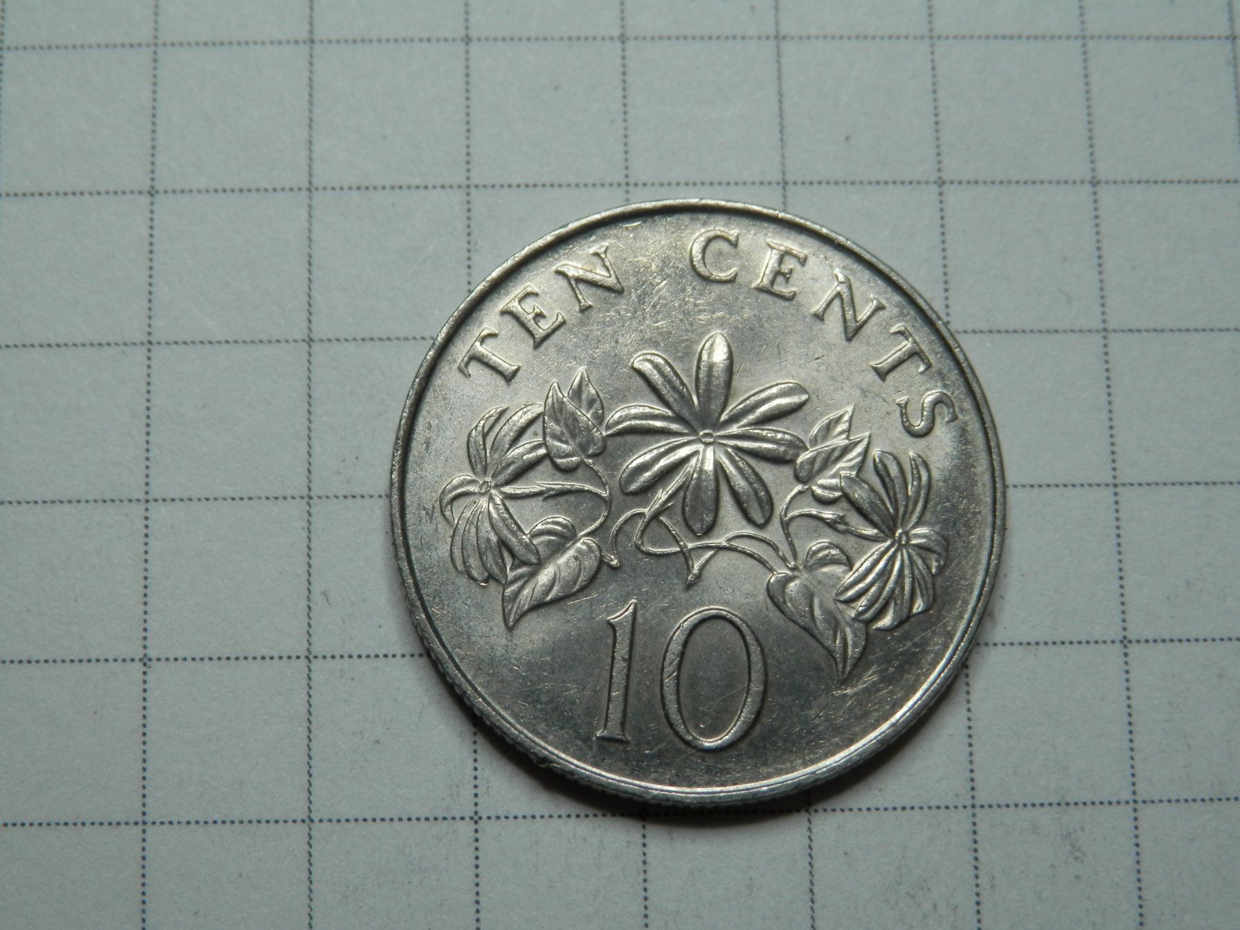 Tutti le monete: Singapur  10 Cent, 1987 – Usato da Weiach venduto da weiach81