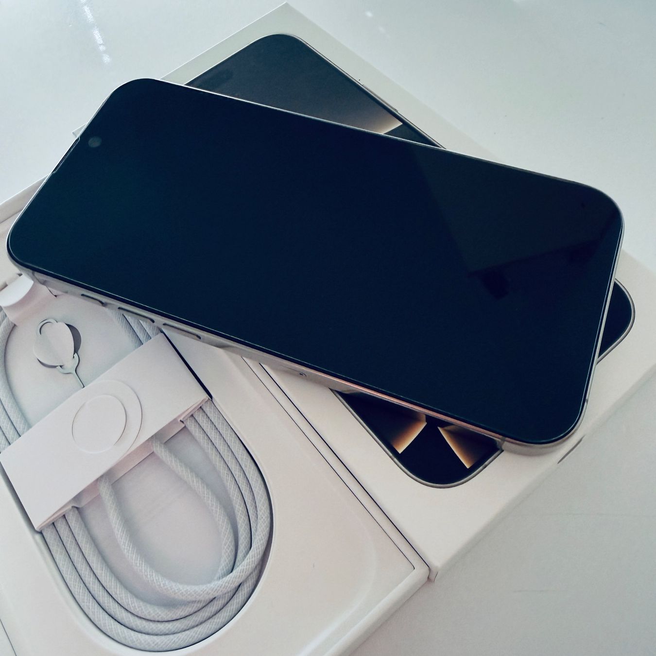 Apple Handys / Smartphones: iPhone 16 Pro Max 256GB Natural, Garantie 07.2027 TopZustand – Gebraucht aus Basel von MY.AIRPODS.SHOP 7