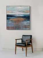 Originales abstraktes Bild 80x80cm ohne Rahmen