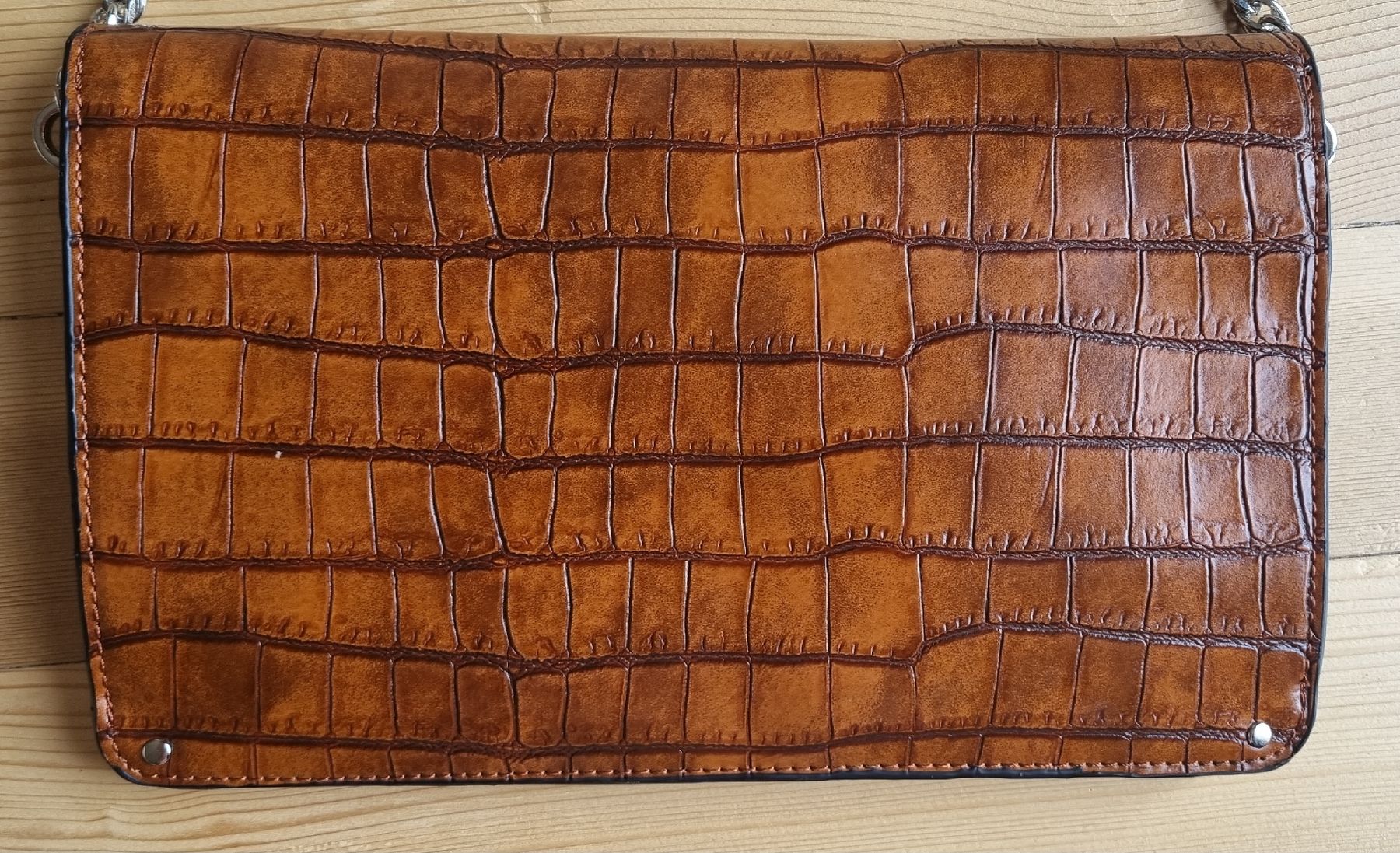 Zara Borse da donna: ZARA Kunstlederhandtasche braun – Nuovo (secondo la descrizione) da Champlan venduto da acr_kkd5 2