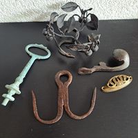 Antike Metal Gegenstände aus Italien