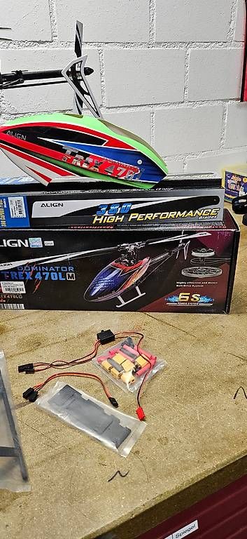 RC Kits de montage: Align T-REX 470lm Dominator super combo  – D'occasion à Erstfeld par gia_wjf6 3