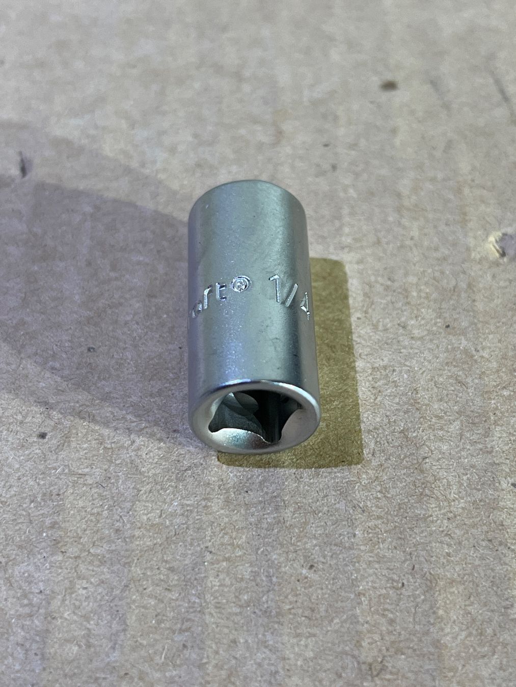 Technocraft Tutti gli attrezzi: Technocraft Stecknuss 1/4" Bits Adapter 1/4" x 1/4" – Nuovo e nell'imballaggio originale da Tann venduto da Mad_less