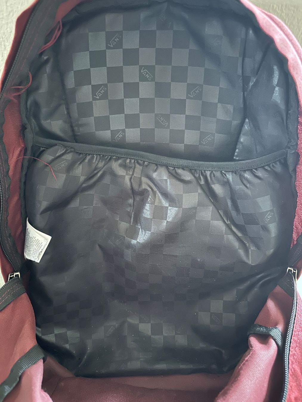 Vans Rucksäcke: Vans Off the Wall weinroter Rucksack – Gebraucht aus Wikon von AlexandraI 1