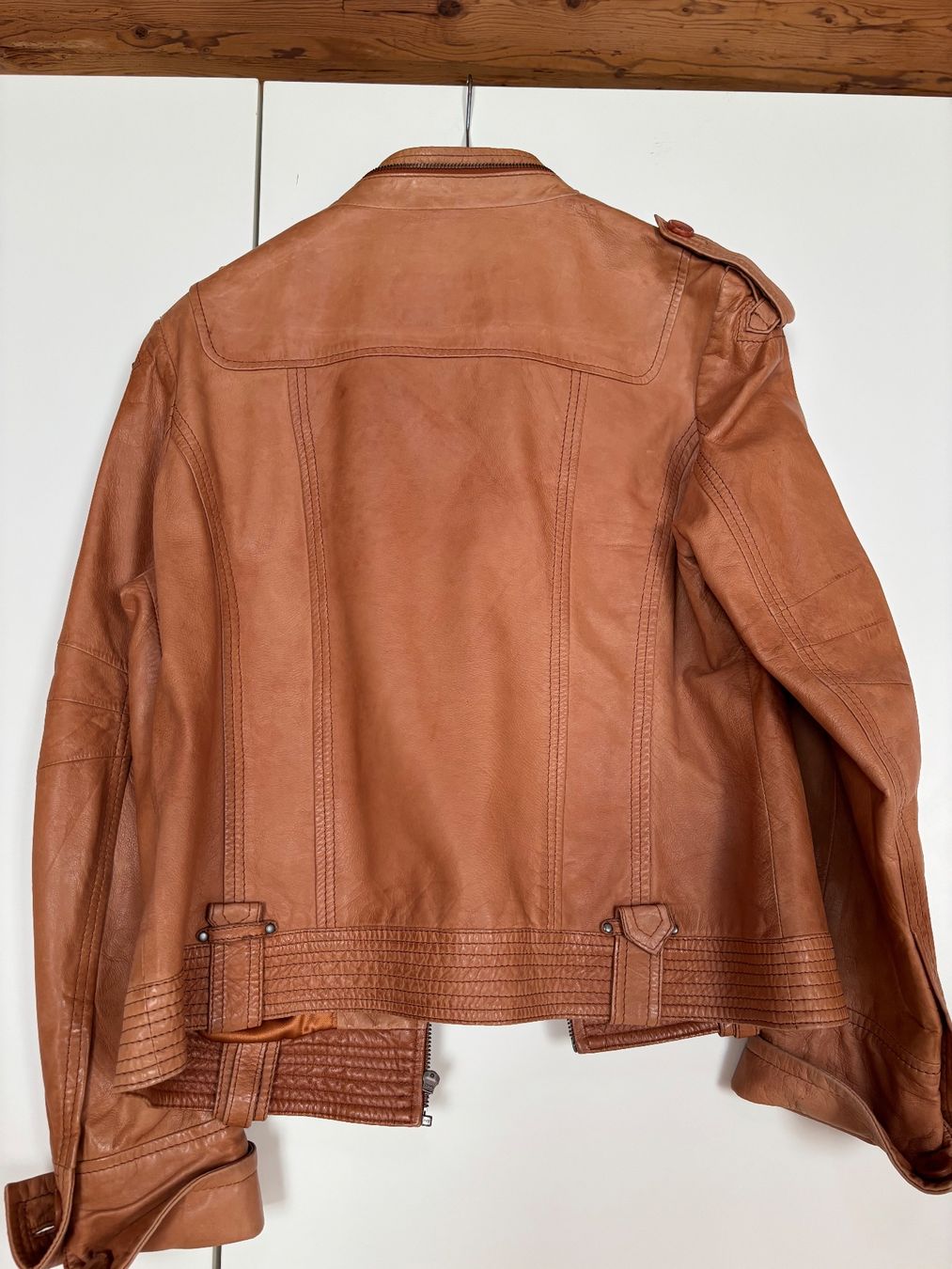 Jacken: Lederjacke cognacbraun – Gebraucht aus Weinfelden von stella79 4