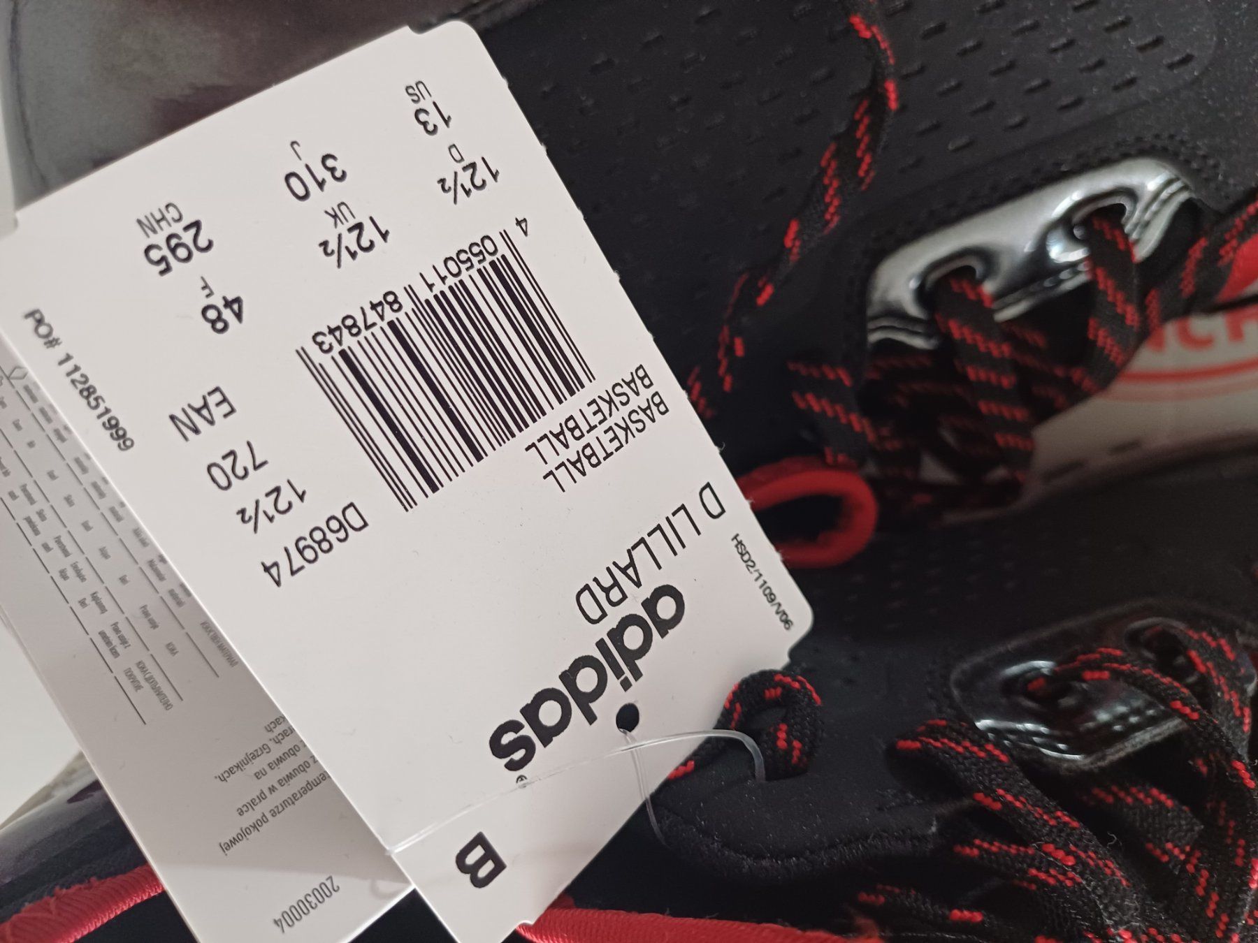 Scarpe da uomo: Adidas D Lillard Sprintframe gr.48 – Usato da Beringen venduto da ms.doms 2