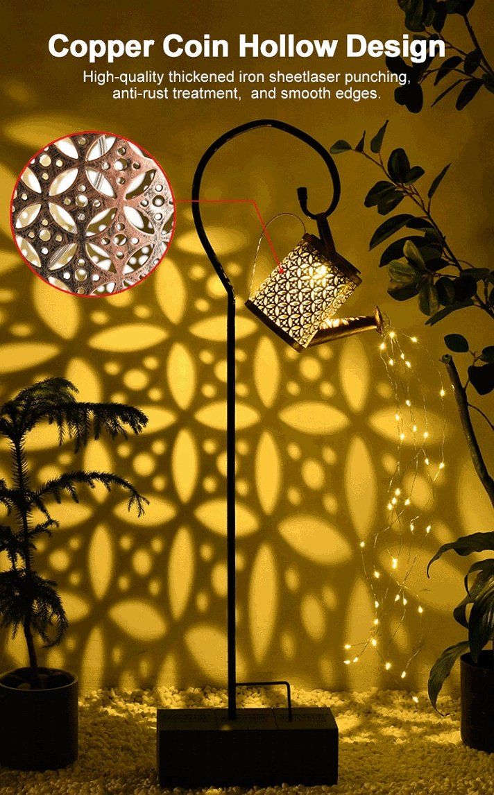 Dispositivi a energia solare: LED Solar Giesskanne mit Lichterkette – Nuovo e nell'imballaggio originale da Diepoldsau venduto da preisparadies-ch 2