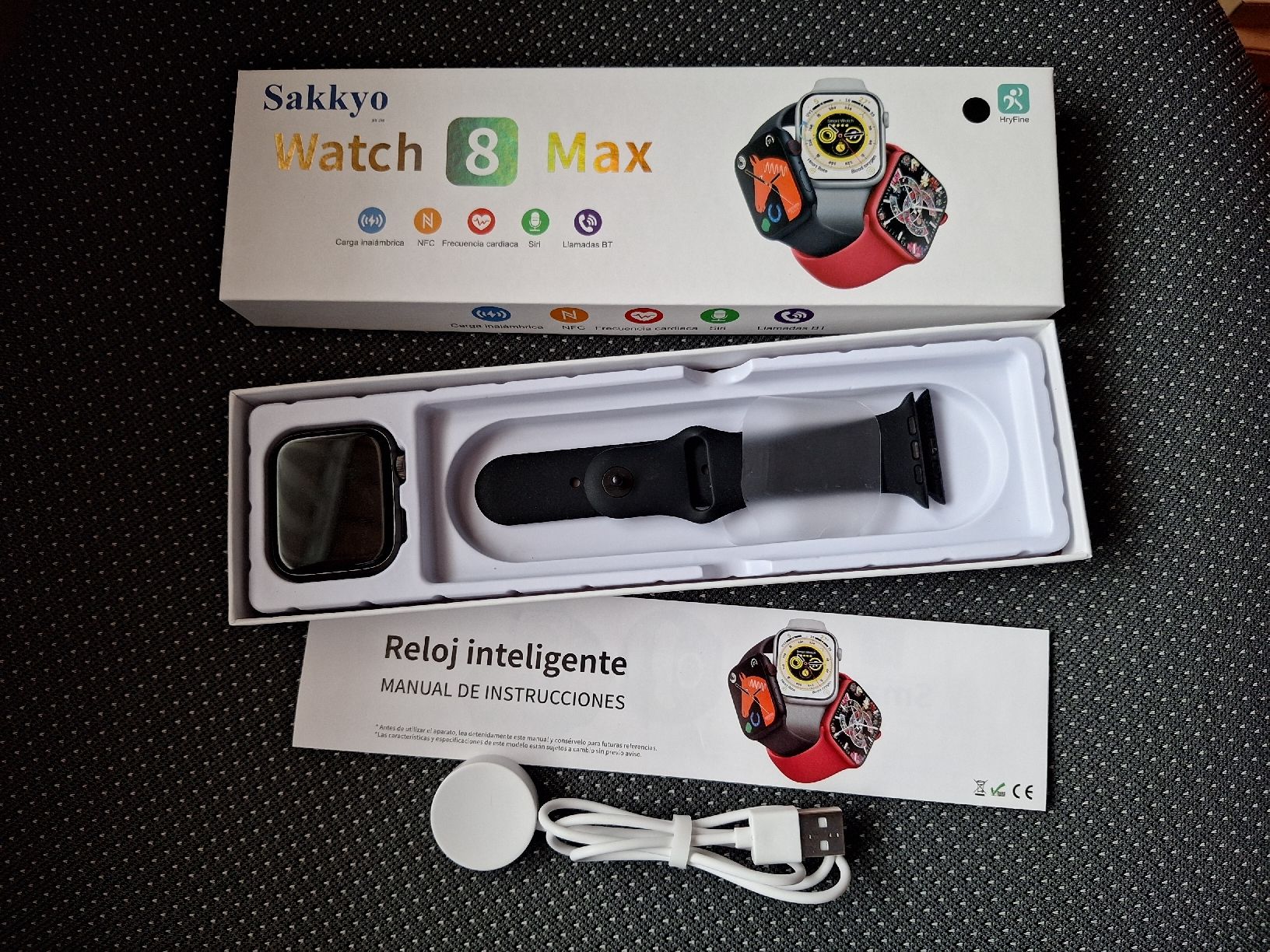 Smartwatch: Smartwatch Sakkyo Watch 8 Max – Nuovo (secondo la descrizione) da Niederglatt ZH venduto da Bobsli 2