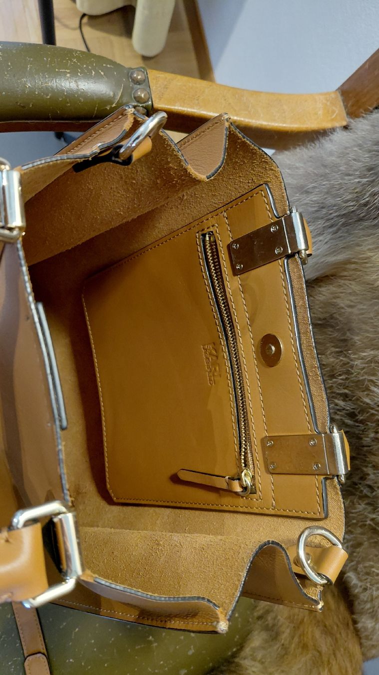 Karl Lagerfeld Borse da donna: Tasche Karl Lagerfeld, Leder – Usato da Pratval venduto da AdK 2