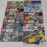 Lot 8 notices LEGO Star Wars 75012, 75049, 75137, 75139 etc.
