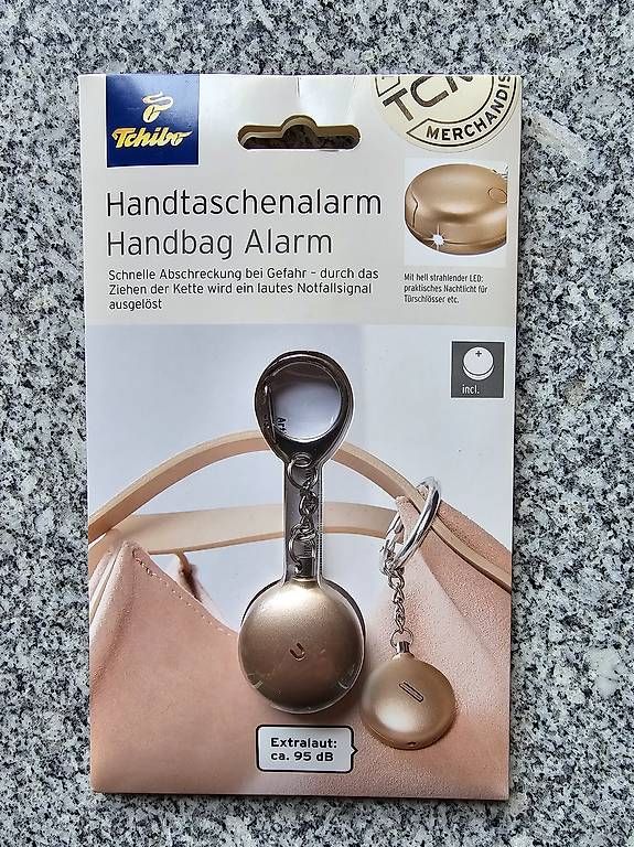 Sistemi d'allarme: Handtaschen Alarm, neu – Nuovo e nell'imballaggio originale da Opfikon venduto da rockqueen666