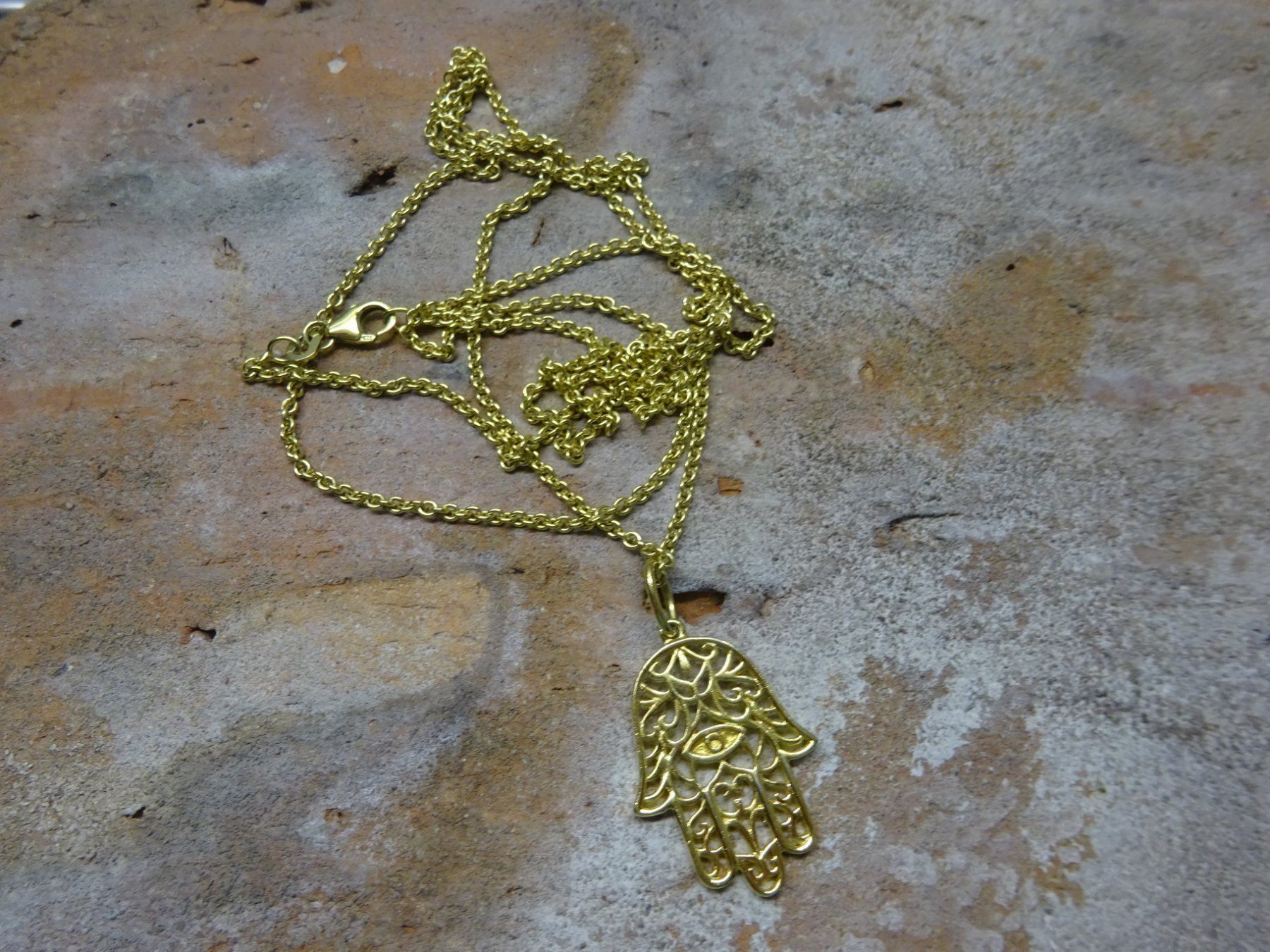 Catenine: Hand von Fatima Kette – Usato da Esslingen venduto da FetteSchnecke 3