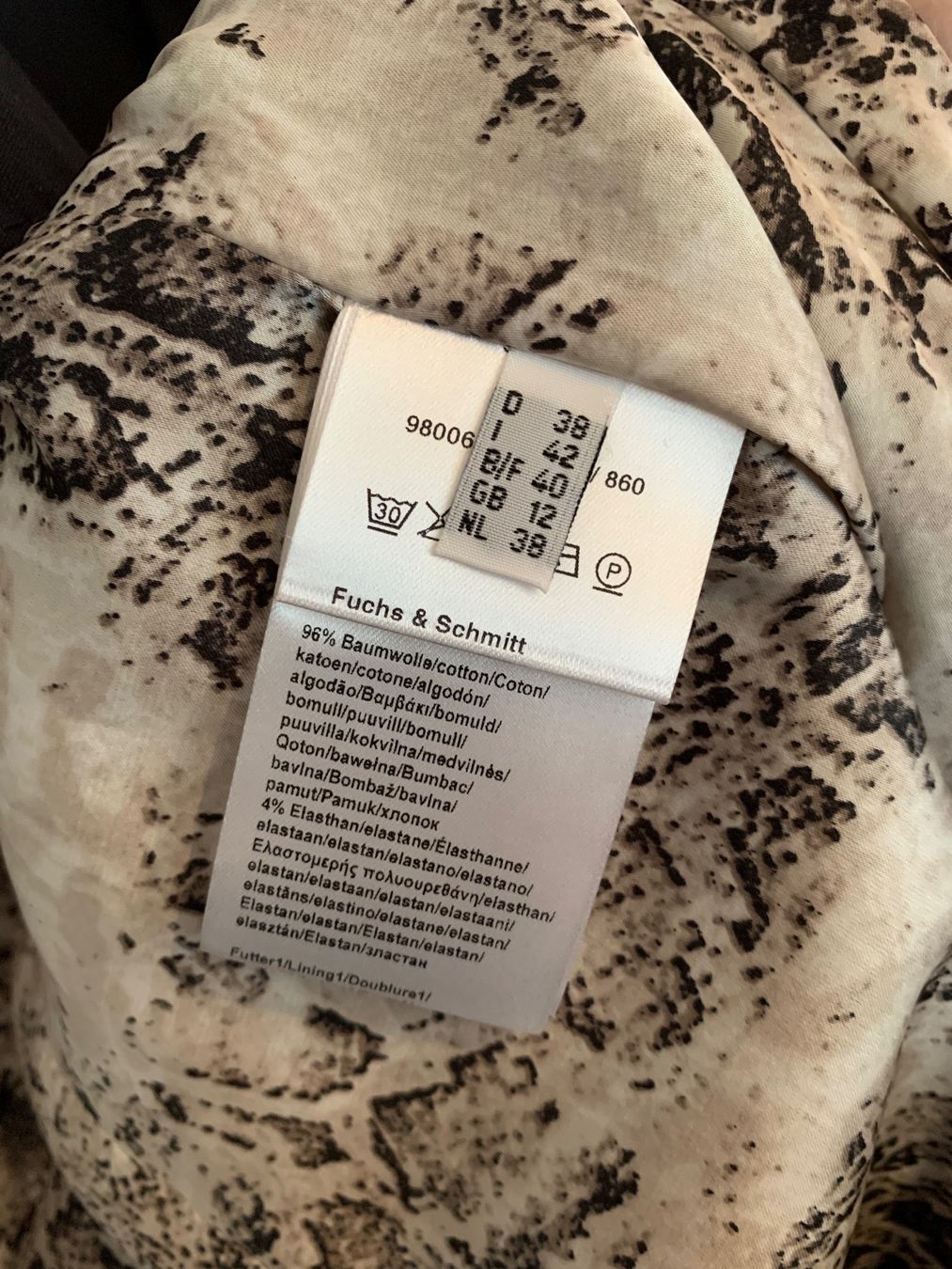 Fuchs Schmitt Mäntel: FUCHS SCHMITT Mantel Jacke Gr. S / M – Gebraucht aus Fislisbach von KolibriSecondhand 9