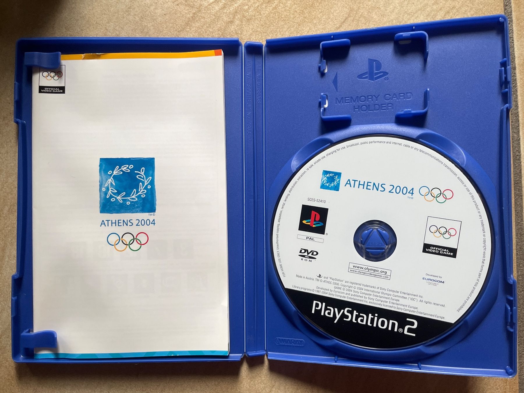 Sony Giochi: Jeu Athens 2004 pour PLAYSTATION PS2 – Usato da Vernayaz venduto da Darkfrost 2