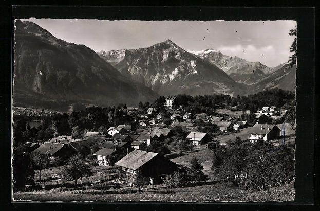 Cartes postales: Ringgenberg, Teilansicht mit Sulegg und  – D'occasion à Berlin par bartko-reher