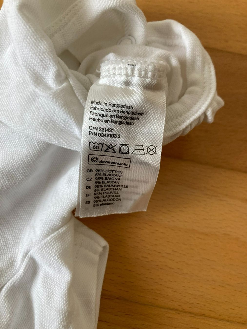 H&M Unterwäsche: Body weiss mit Polo-Kragen – Gebraucht aus Muttenz von Juvenile33 4
