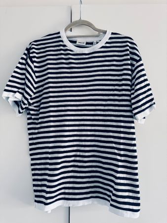 SOLID T-Shirt Schwarz Weiss Gestreift Gr. L