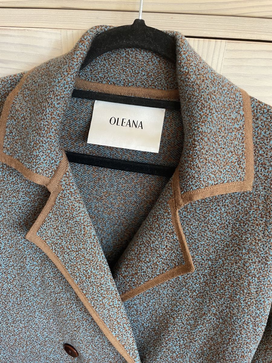 Oleana Giacche: Neu Edler Oleana Blazer Wolle/Seide, 38/40 oder L – Nuovo (secondo la descrizione) da Basel venduto da non_vn79 2